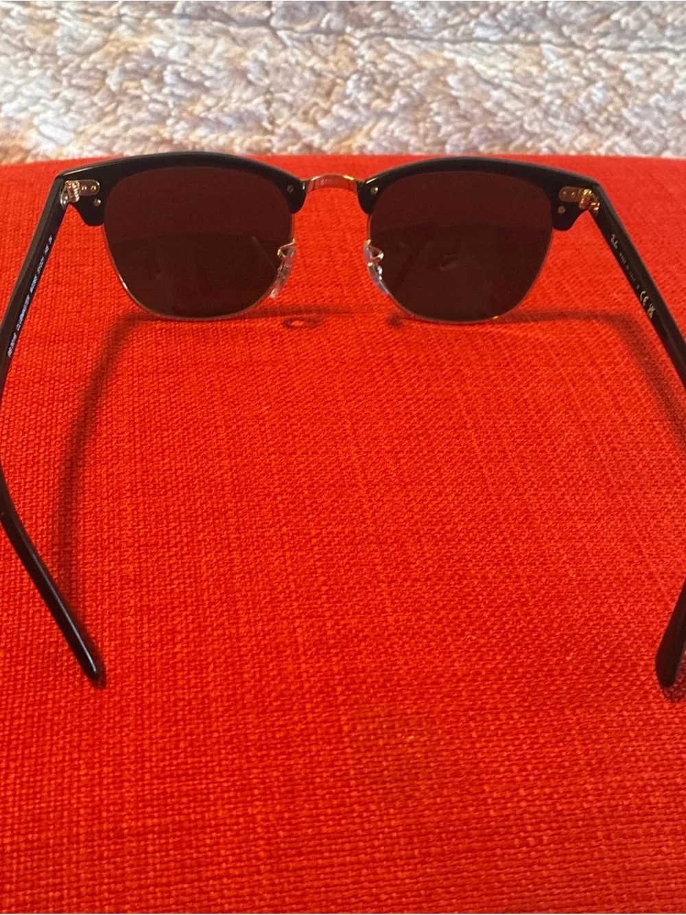 Authentic Ray-Ban Classic Clubmaster RB3016 3016 Black G15 Lens 51/21 W Case